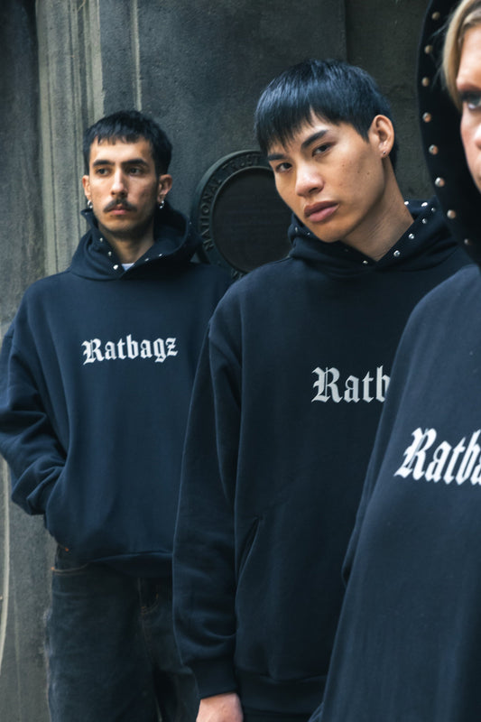 Reflective Stud Hoodie