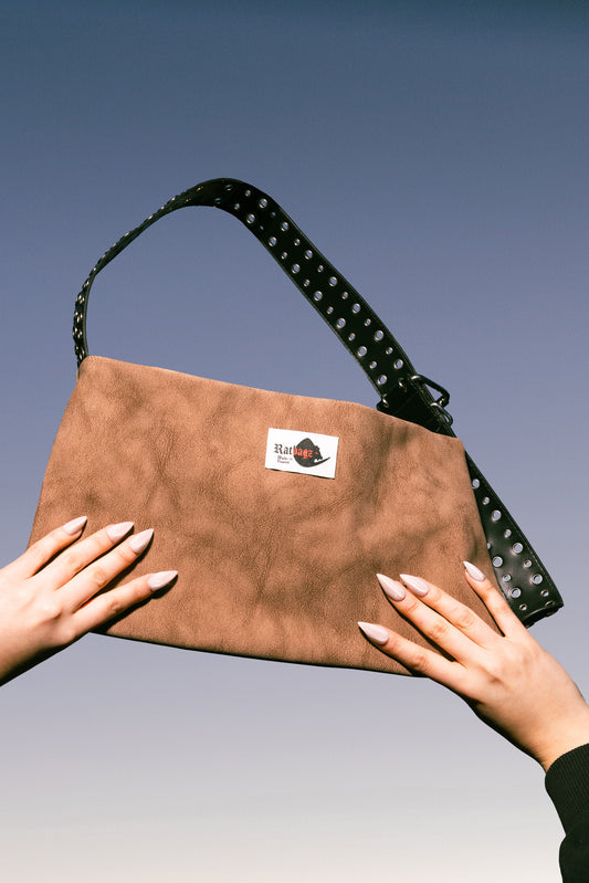 Eyelet Upcycled Belt Bag