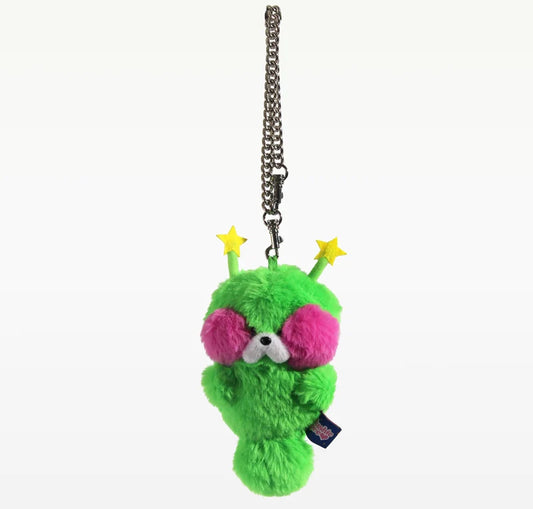 Peridot Worm Snoozles By Plushie Love™ Bag Charm
